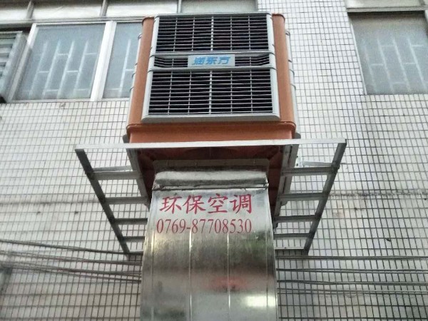 環(huán)?？照{(diào)解決廠房降溫問題