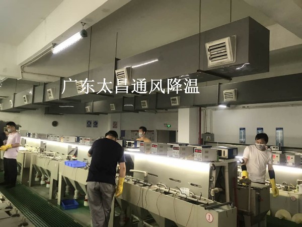 電鍍廠降溫用環(huán)?？照{(diào)解決方案